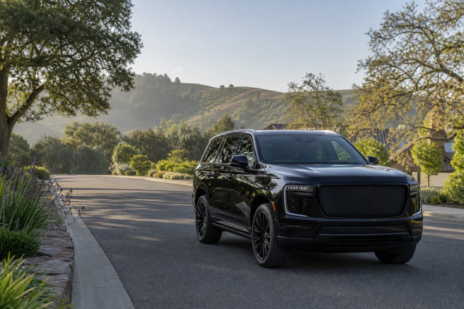Novato landscape for private car and airport transportation