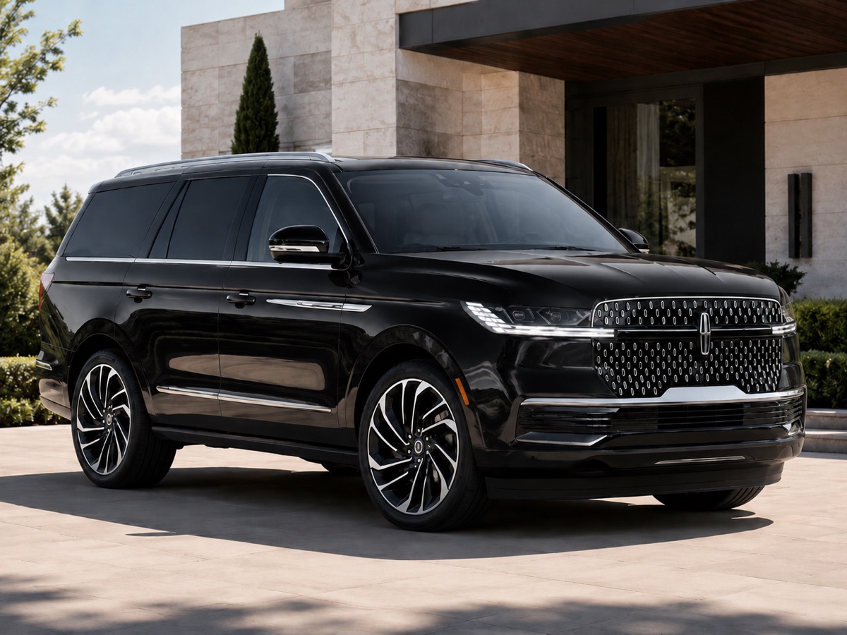 Full-size luxury SUV representative vehicle for SFO transfers