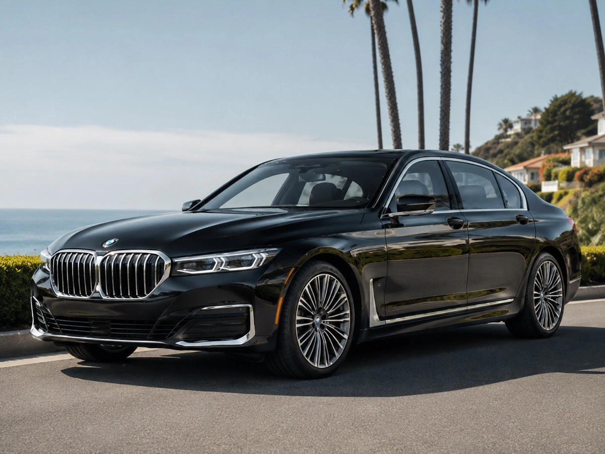 Luxury sedan representative vehicle for airport transfers